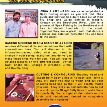 Advanced Spey Fishing - DVD Back Cover