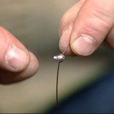 Nymph Fishing Rig with Split Shot