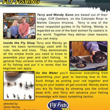 Intro to Fly Fishing - DVD Back Cover