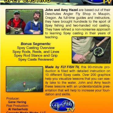 Spey Casting - DVD Back Cover