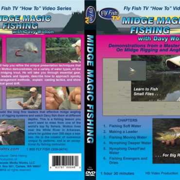 Midge Magic Fishing DVD Cover - Learn about midge fly patterns and how to midge fish on a variety of water.
