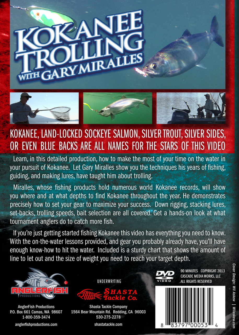 Kokanee Trolling with Gary Miralles - Fly Fish TV